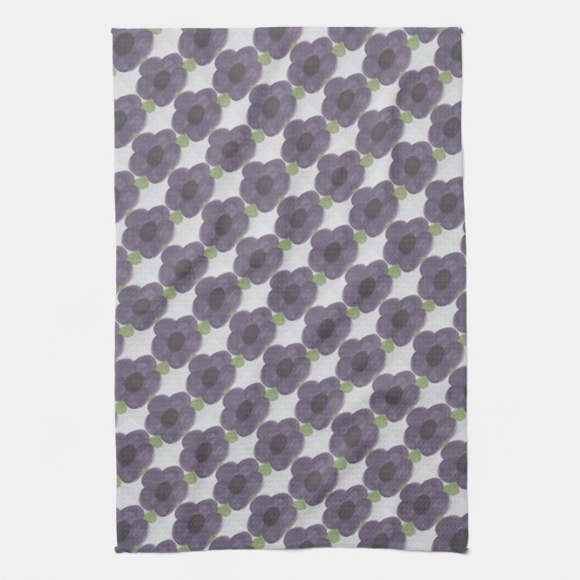Big Blooms Kitchen Towel (Vertical)