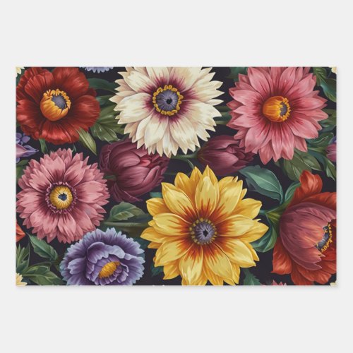 Big Blooms Wrapping Paper