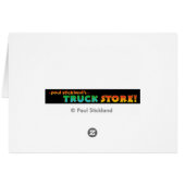 Big Blue Dump Truck (Back Horizontal)