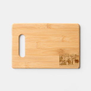 Big Blue Engraved Cutting Board
