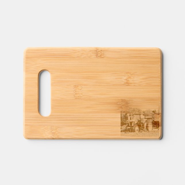 Big Blue Engraved Cutting Board (Front)