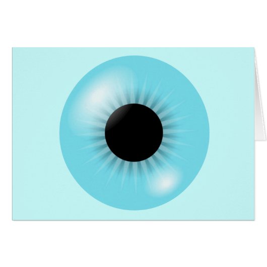 Big Blue Eyeball Cards (Front Horizontal)