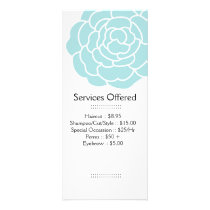Big Blue Flower Services Rack Card