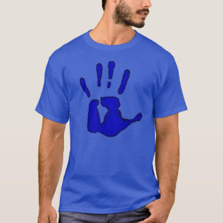 Big Blue Hand Print T-Shirt