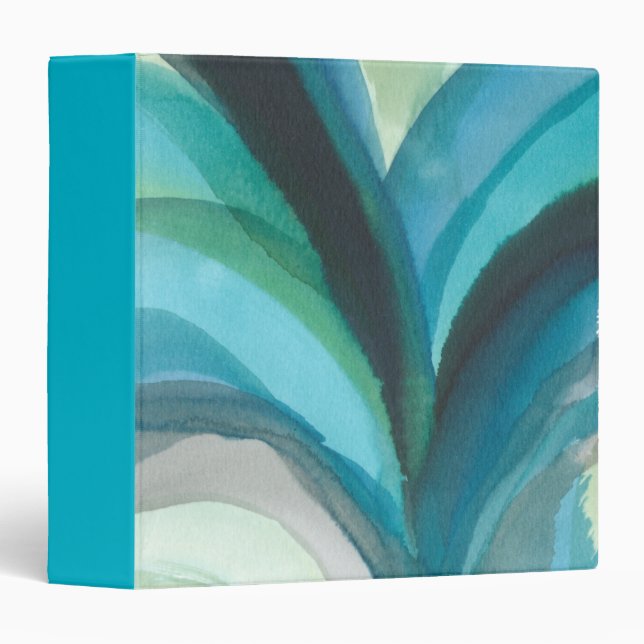 Big Blue Leaf I 3 Ring Binder (Front/Spine)