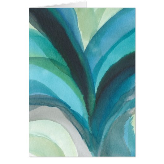 Big Blue Leaf I Cards (Front)