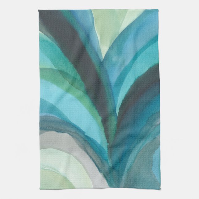 Big Blue Leaf I Towel (Vertical)