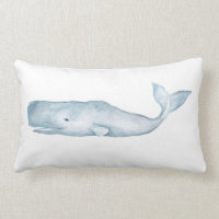 Big Blue Lumbar Accent Pillow