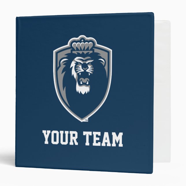 Big Blue Monarchs Shield Binder (Front/Inside)