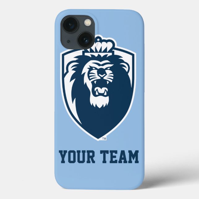 Big Blue Monarchs Shield Case-Mate iPhone Case (Back)