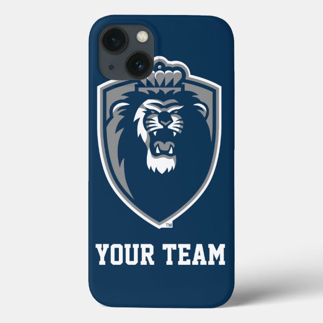 Big Blue Monarchs Shield Case-Mate iPhone Case (Back)