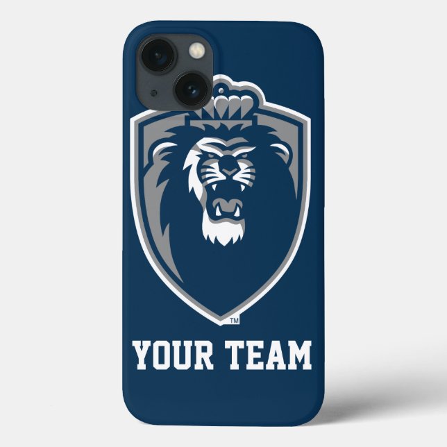 Big Blue Monarchs Shield Case-Mate iPhone Case (Back)