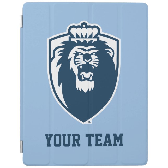 Big Blue Monarchs Shield iPad Smart Cover (Front)