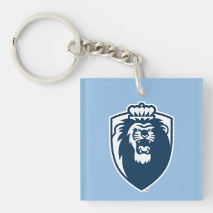 Big Blue Monarchs Shield Keychain
