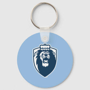 Big Blue Monarchs Shield Keychain