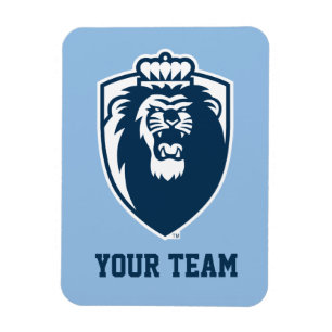 Big Blue Monarchs Shield Magnet