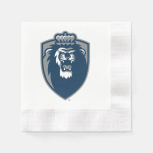 Big Blue Monarchs Shield Napkins