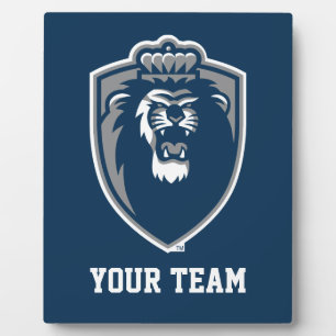 Big Blue Monarchs Shield Plaque