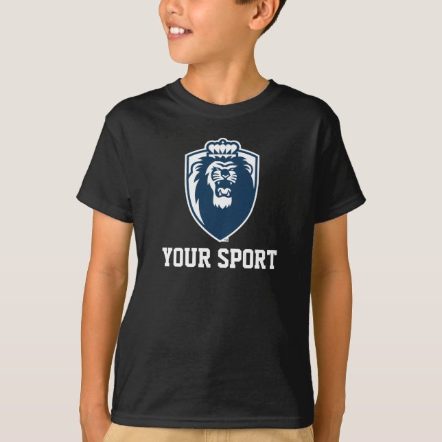 Big Blue Monarchs Shield T-Shirt (Front)