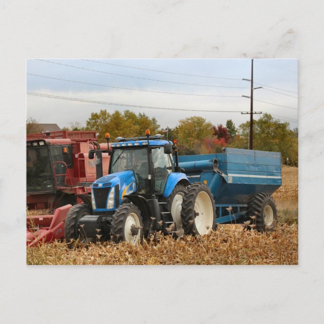 Big Blue Postcard (Front)