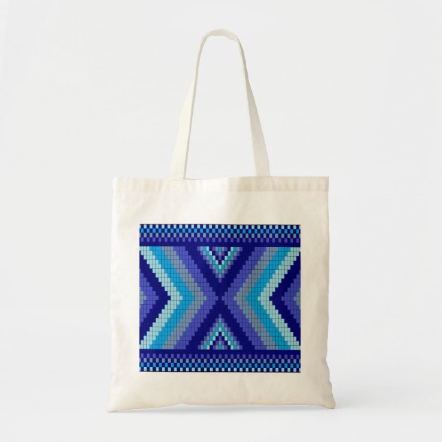 Big Blue Tote Bag (Front)