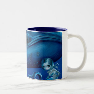 "Big Blue Whale" Mug