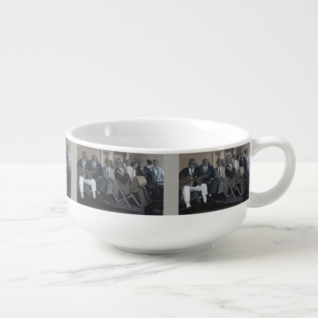 Big Blues Roadshow" Soup Mug (Left)