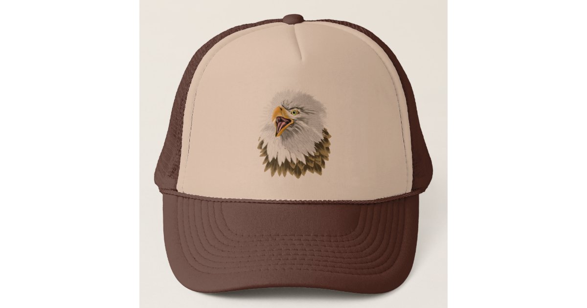 Big,Bold Eagle Head Hat | Zazzle