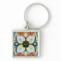 Big Bold Flower Keychain