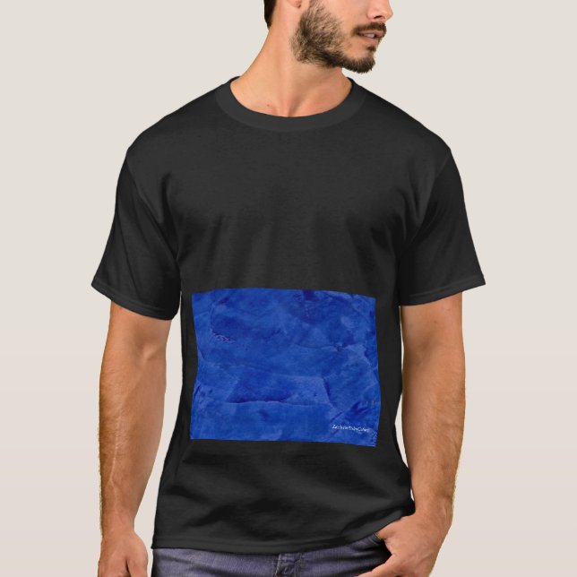 Big Bold Graphic Dark Blue Tshirt (Front)