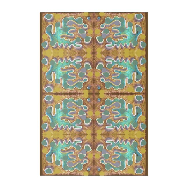 big bold wall art with exotic pattern for you (Front)