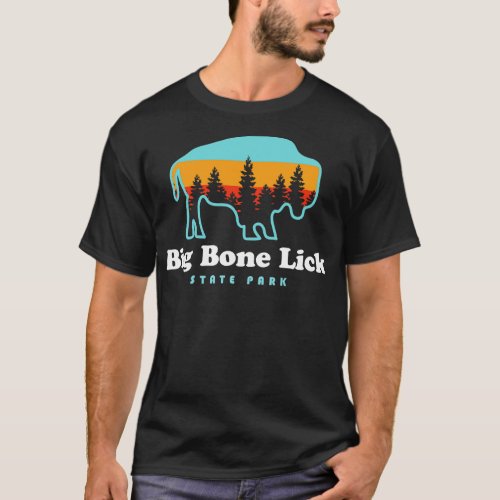 Big Bone Lick State Park Kentucky Bison Fossils T_Shirt