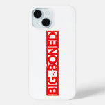 Big Boned Stamp iPhone 15 Case