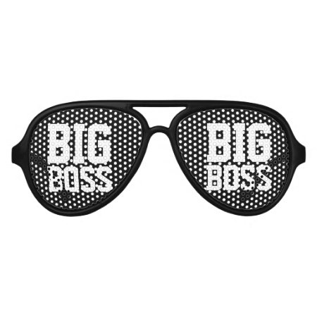Big Boss Costume Party Shades