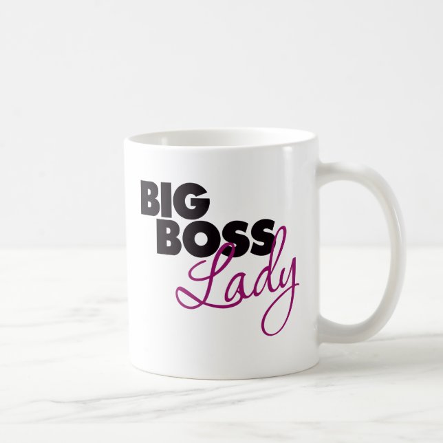 Big Boss Lady Coffee Mug (Right)