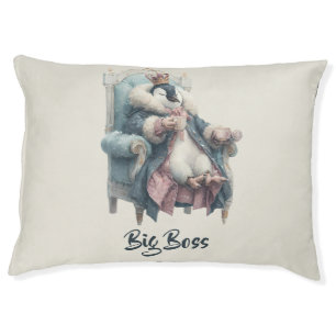 Big Boss Winter Penguin Design Pet Bed
