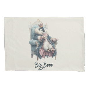 Big Boss Winter Penguin Design Pillow Case