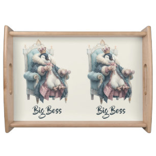 Big Boss Winter Penguin Design Serving Tray