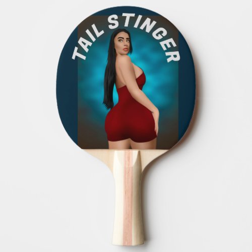 BIG BOTTOM BEAUTY TAIL STINGER PING PONG PADDLES