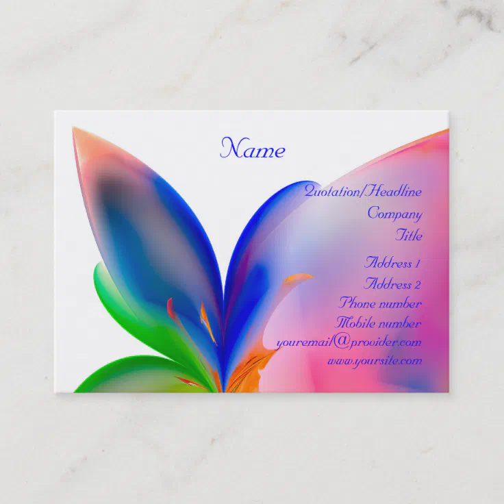 Big Bow Gift Box Business Card Zazzle