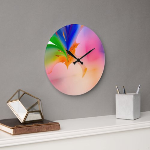 Big Bow Gift Box Large Clock