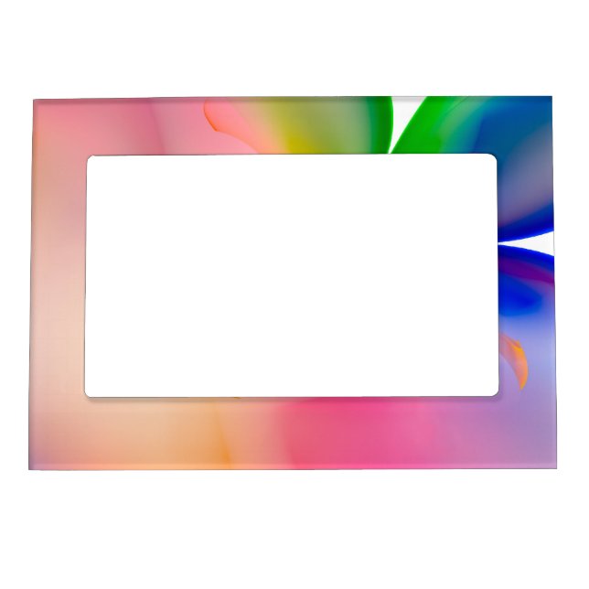 Big Bow Gift Box Magnetic Photo Frame (Front)