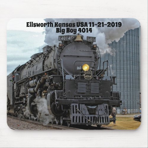 Big Boy 4014 Ellsworth Kansas Mouse Pad