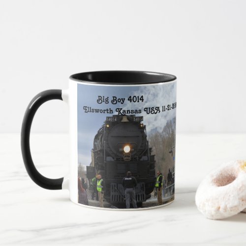 Big Boy 4014 Ellsworth Kansas Mug