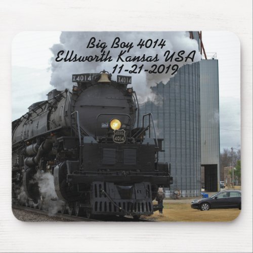 Big Boy 4014 Ellsworth Kansas USA Mouse Pad