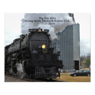 Big Boy 4014 in Kansas Photo Print