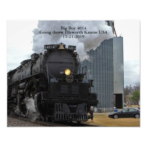 Big Boy 4014 in Kansas Photo Print
