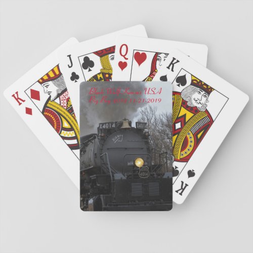 Big Boy 4014 Playing Cards