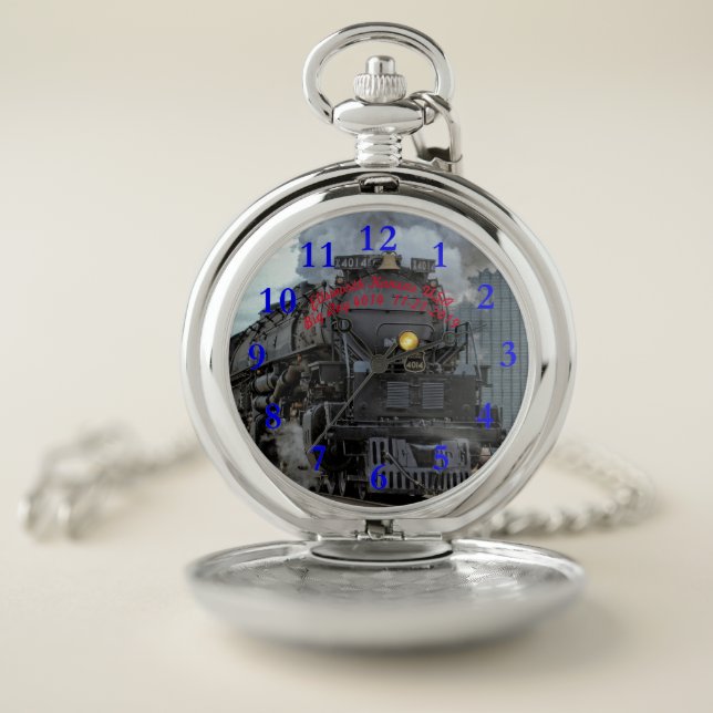 Big Boy 4014 Pocket Watch (Inside)