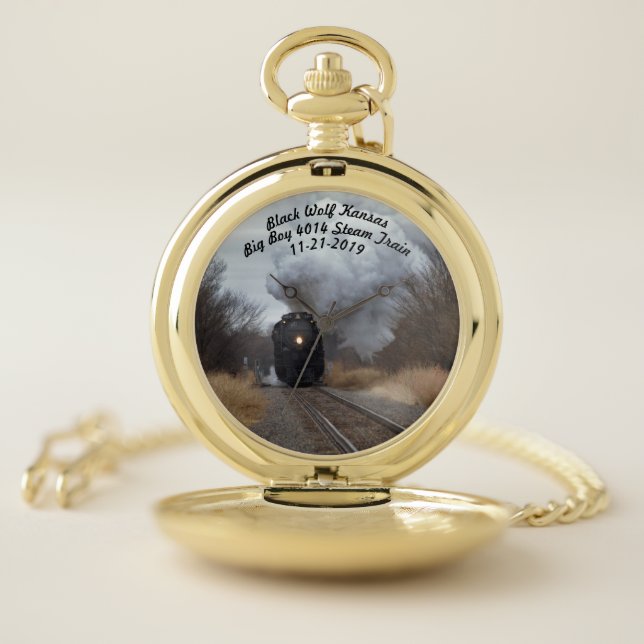 Big Boy 4014 Pocket Watch (Inside)
